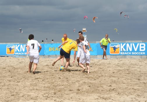 Dutch Championship Beach Soccer in Scheveningen, July 12, 2008