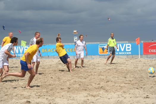 Dutch Championship Beach Soccer in Scheveningen, July 12, 2008