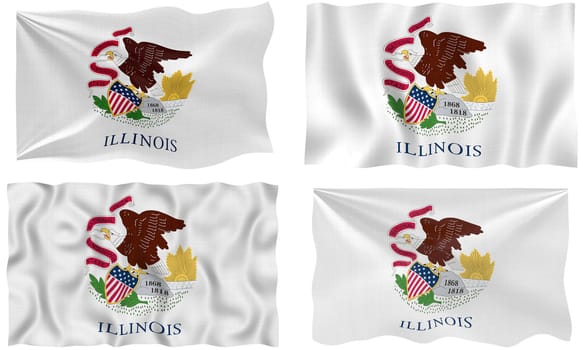 Great Image of the Flag of Illinois