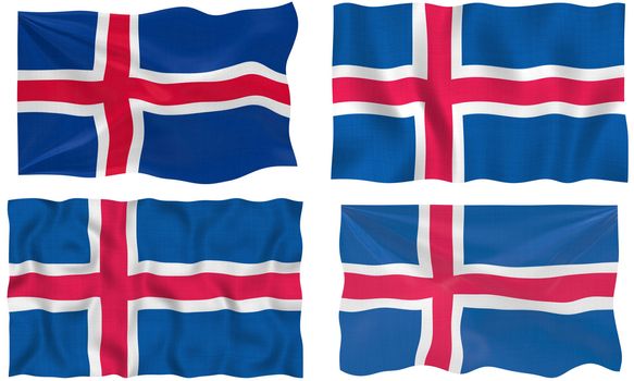 Great Image of the Flag of Iceland