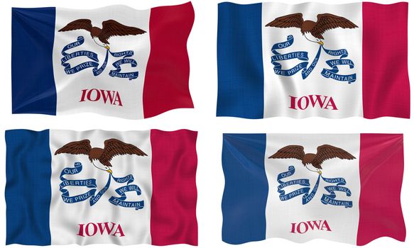 Great Image of the Flag of iowa