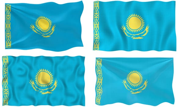 Great Image of the Flag of Kazakhstan
