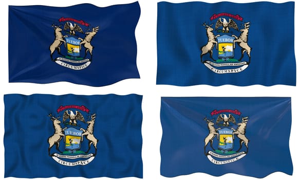 four flags of michigan