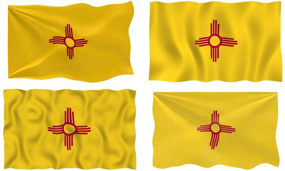 Great Image of the Flag of New Mexico