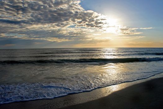 A Stunning Sunset over the Gulf of Mexico.