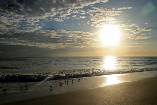 A Stunning Sunset over the Gulf of Mexico.