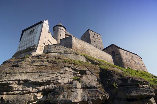 Kost Castle - large Gothic castle - is located in the Jicin District of the Czech Republic. 