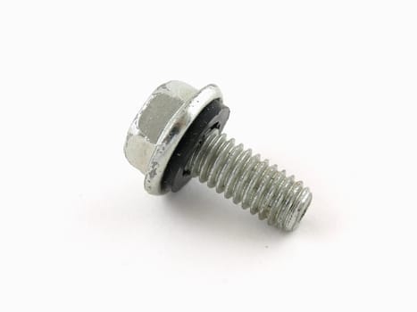 A new bolt isolated on a white background