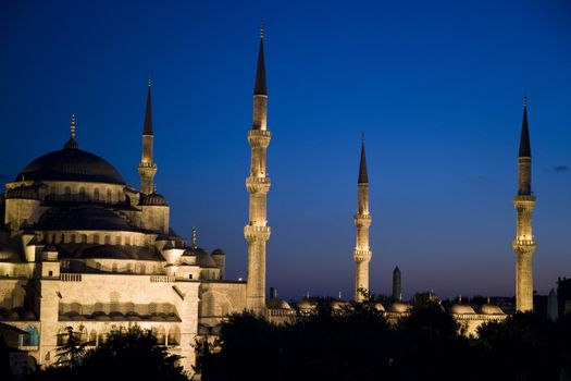 Blue Mosque at Istanbul, Turkey