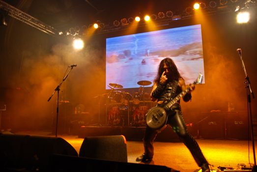 W.A.S.P. performs at Arenele Romane November 16, 2009 in Bucharest.