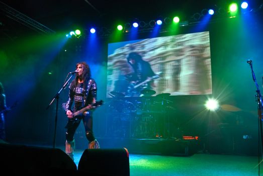 W.A.S.P. performs at Arenele Romane November 16, 2009 in Bucharest.