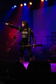 W.A.S.P. performs at Arenele Romane November 16, 2009 in Bucharest.