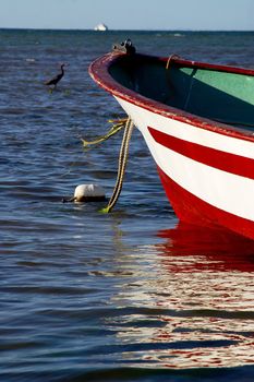 fisherman's boat in La Paz, Baja California Sur, Mexico