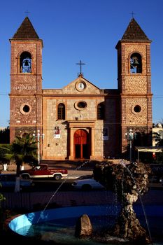 Main Church in La Paz, Baja California Sur, Mexico