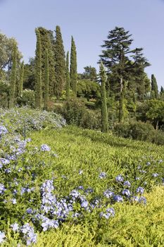 Santa Clotilde Gardens in Lloret de Mar, Costa Brava, Catalonia, Spain