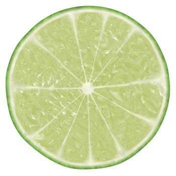 lime texture on white,  suits for duplication of the background, illustration