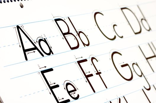 Back to School Learning Letters Chart