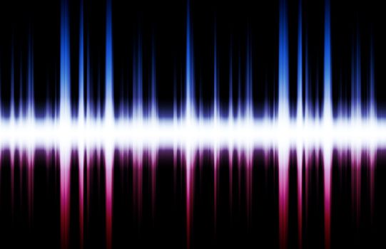 Sound Equalizer Rhythm Music Beats in Various Colors