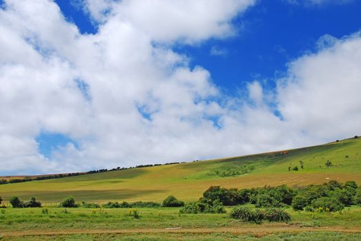 Beautiful mountain landscape in England