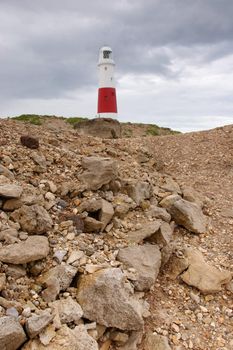 Lighthouse in Portland, UK