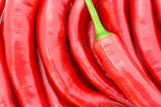 Red hot chili pepper background