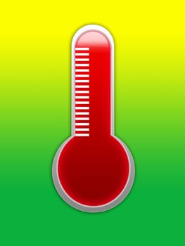 A Illustration of a medical thermometer.