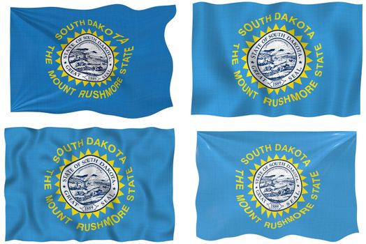 Great Image of the Flag of South  Dakota
