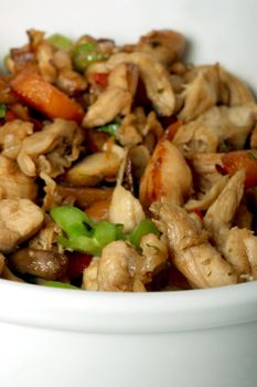 Chinese chicken with vegetables