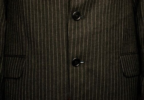 Close-up of a brand new and pressed business suit