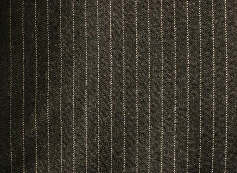 Macro image of a pinstriped business suite