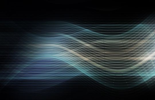 Technology Background as a Digital Abstract Art