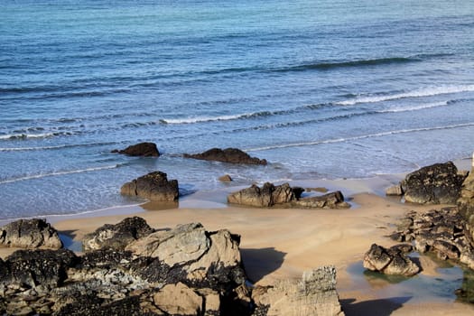 Tolcarne Beach Newquay Cornwall England