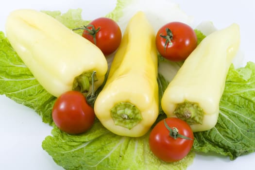 a group of fresh raw vegetables - healthy eating