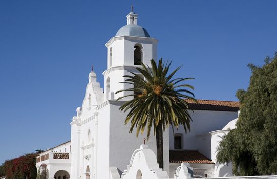 Mission San Luis Rey in San Diego, California