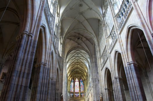 cathedral of st. Vitus in Prague in Czech Republic