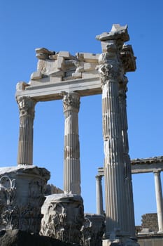 Temple of Trajan, Pergamon Turkey