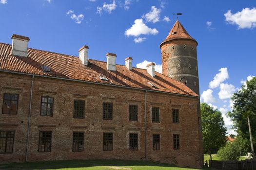 Castle Panemune - the picture was taken in Lithuania, Panemune regional park