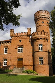 Castle Raudone - the picture was taken in Lithuania