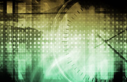 Business Management of Time and Schedule Concept