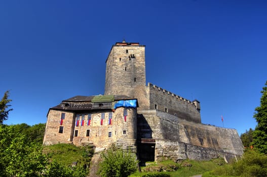 Kost Castle - large Gothic castle - is located in the Jicin District of the Czech Republic. 