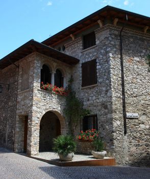 Italian villa in small village