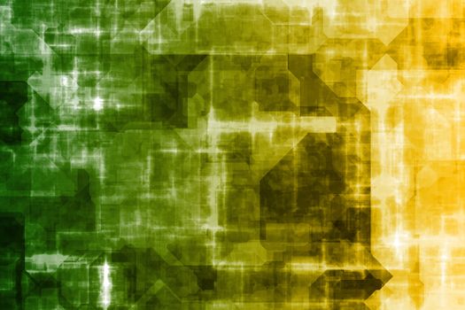 Cyber Business System Data Abstract Background Wallpaper