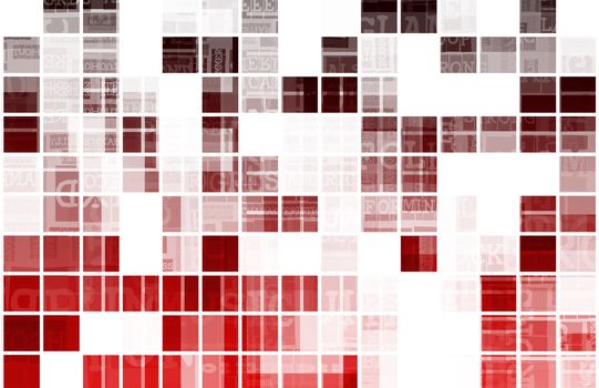 Business Abstract Technology as a Background Art