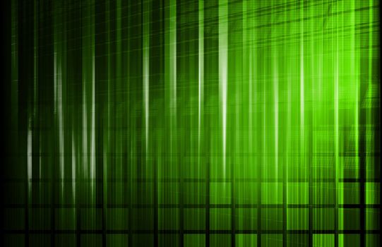 Tech Science Technology as Backdrop with Lines