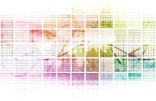 Digital Multimedia with a Media Modern Abstract