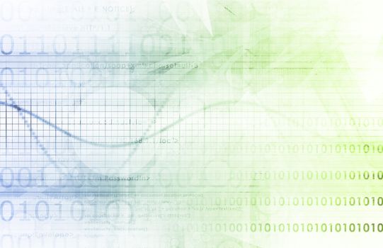 Business Abstract Technology as a Background Art