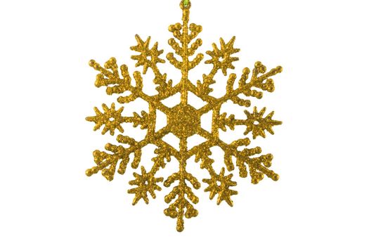 a christmas ornament - seasonal decoration - isolated - close up