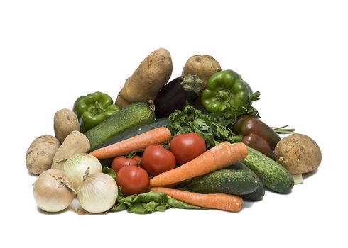 Mixed vegetables.