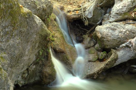 Small waterfall 