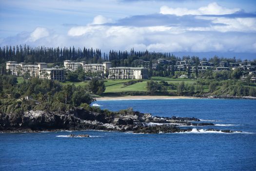 Honolulu, Hawaii coast.